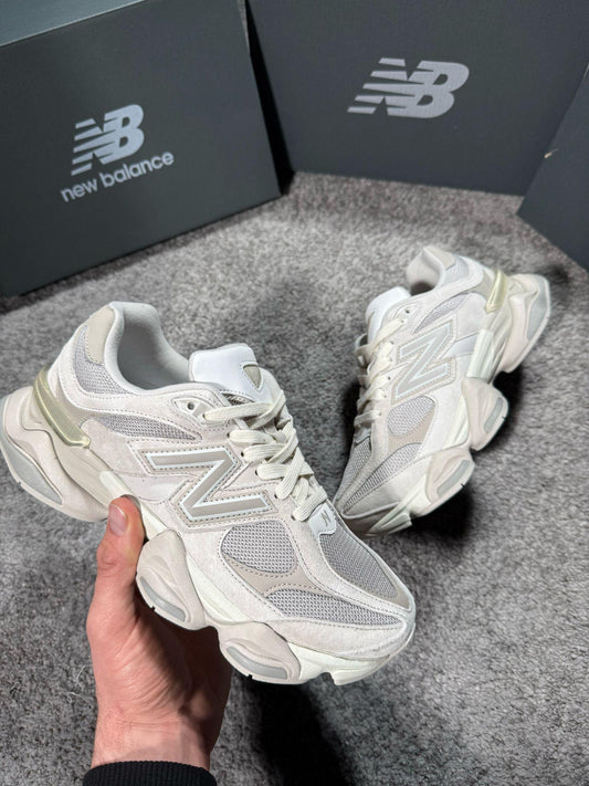 New Balance White Cream